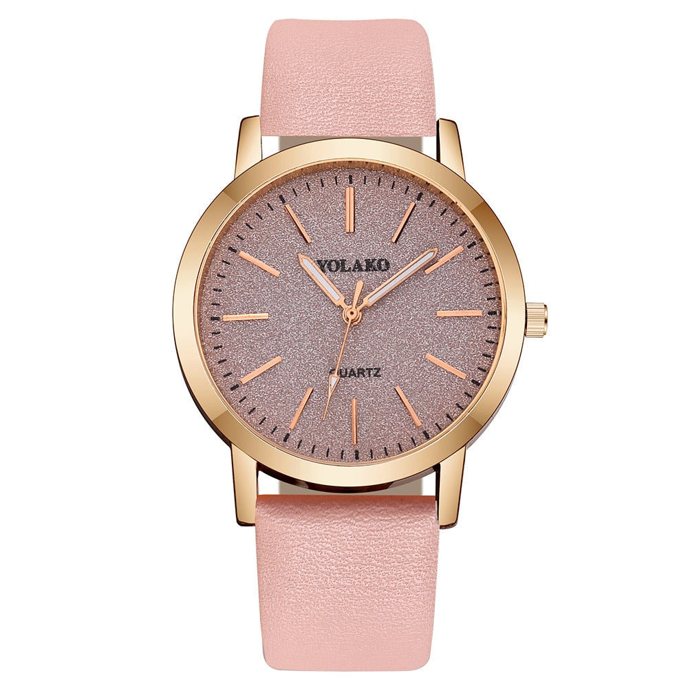 Watches Luxury Fashion Leather Watches