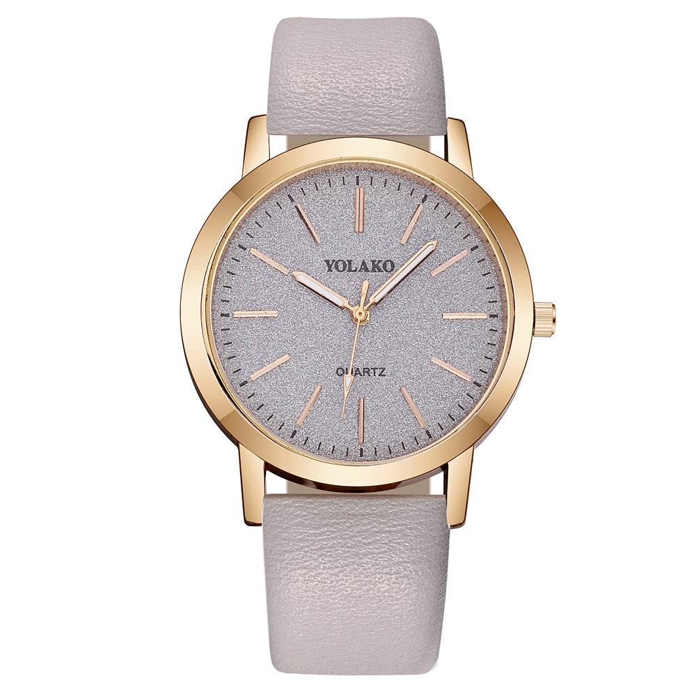 Watches Luxury Fashion Leather Watches