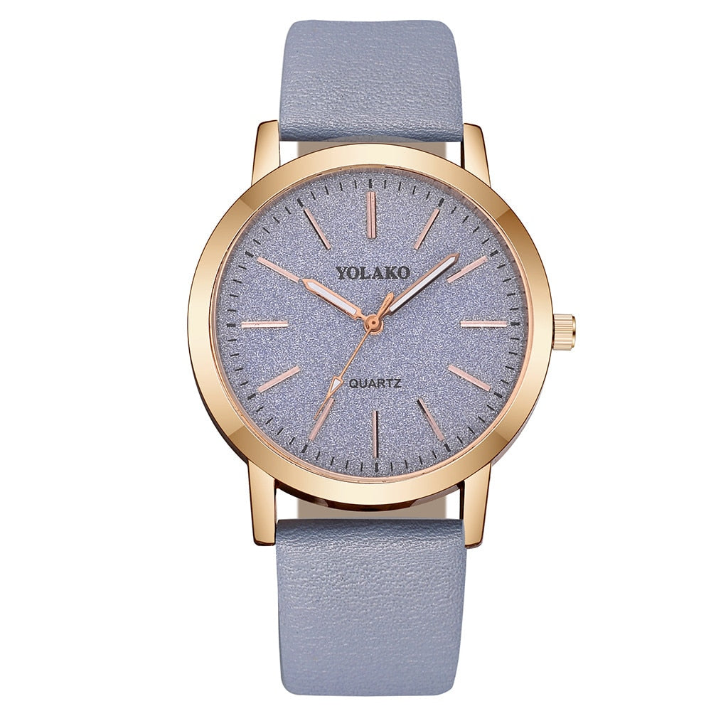 Watches Luxury Fashion Leather Watches