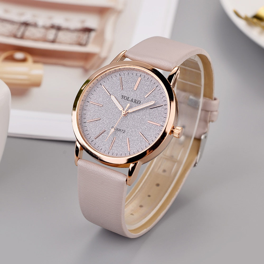 Watches Luxury Fashion Leather Watches