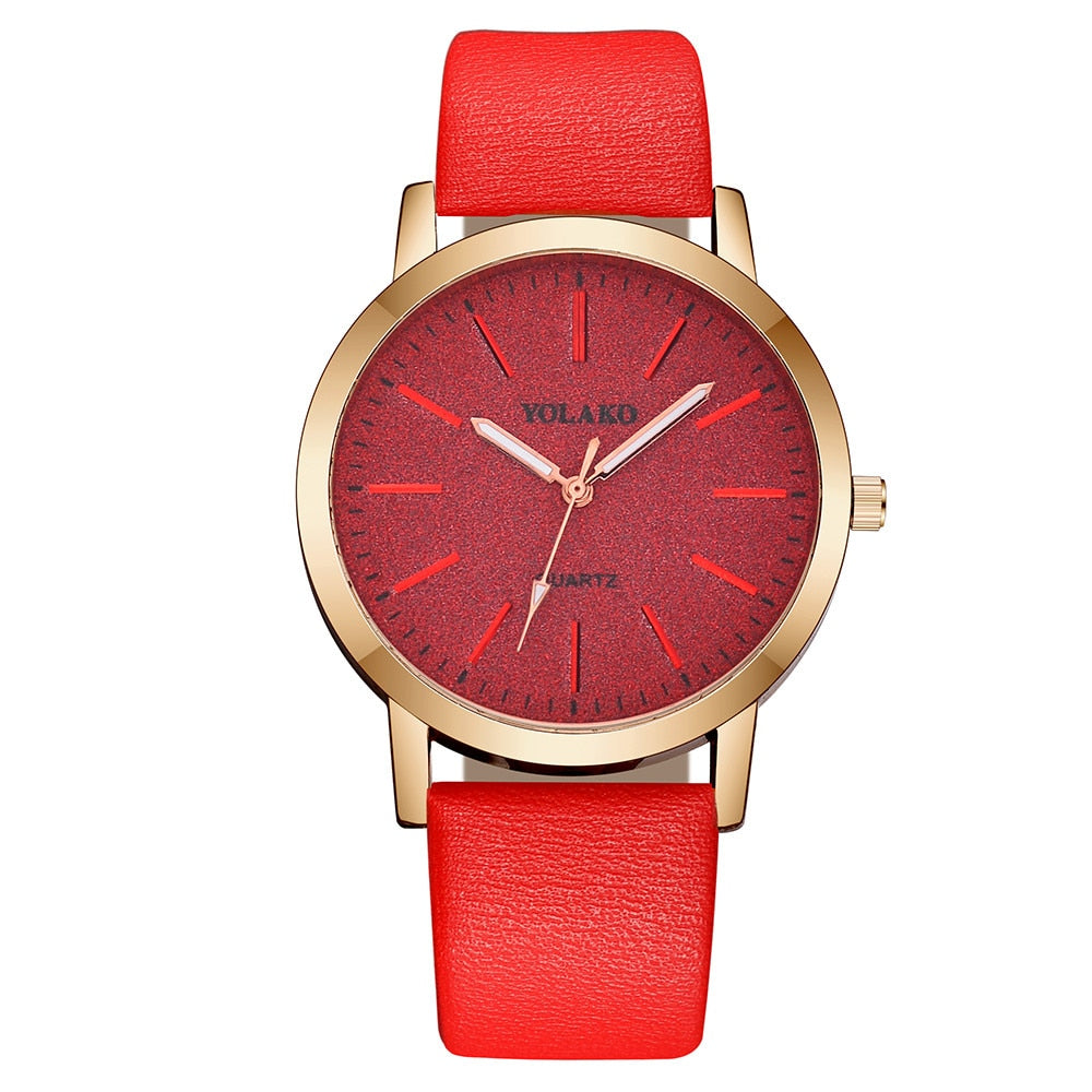 Watches Luxury Fashion Leather Watches