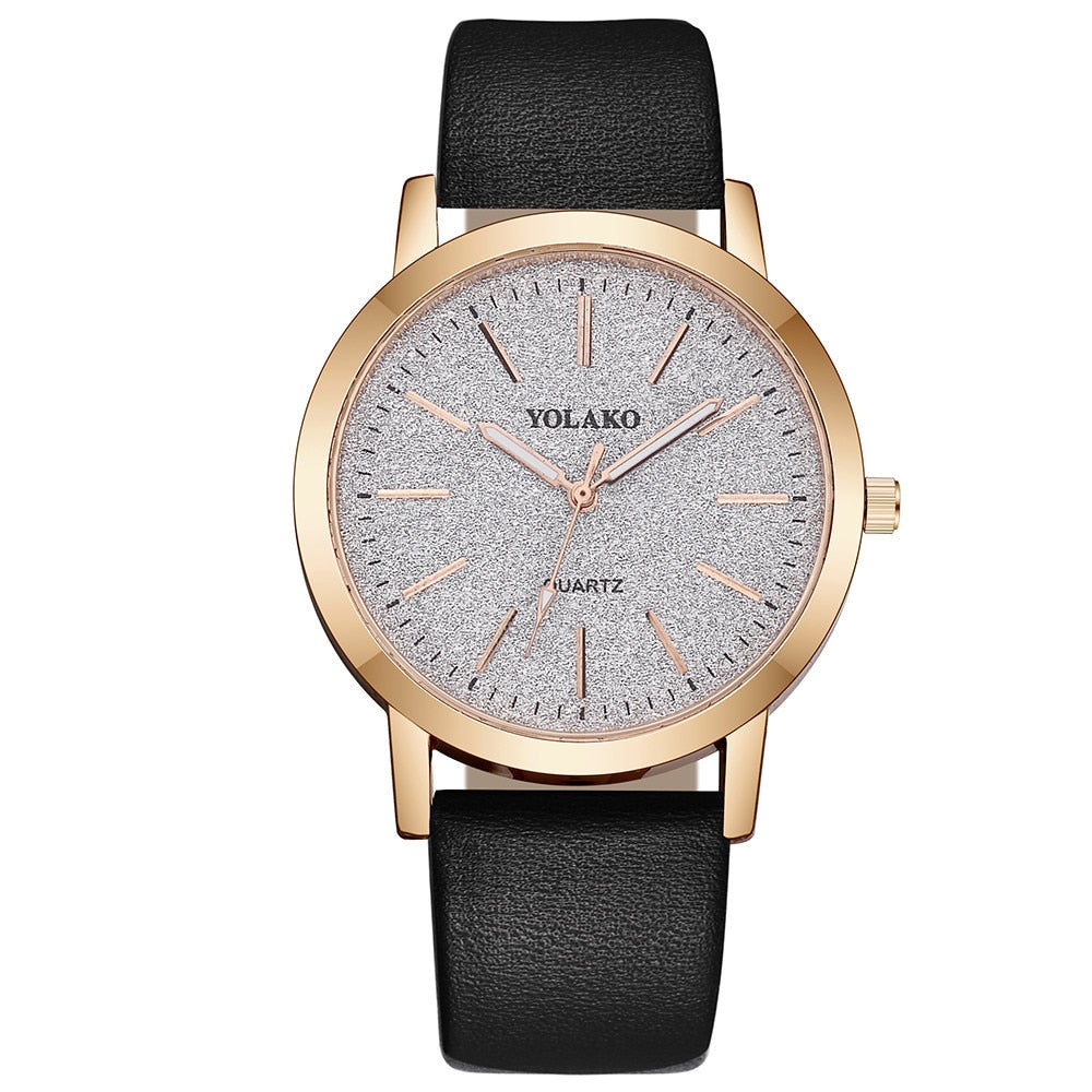 Watches Luxury Fashion Leather Watches