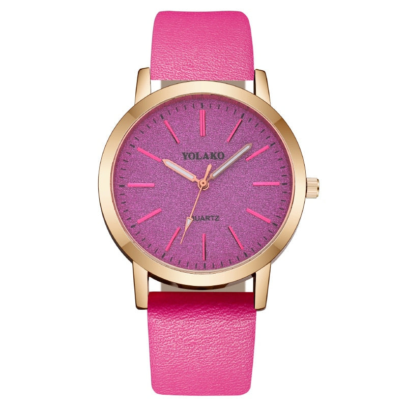 Watches Luxury Fashion Leather Watches
