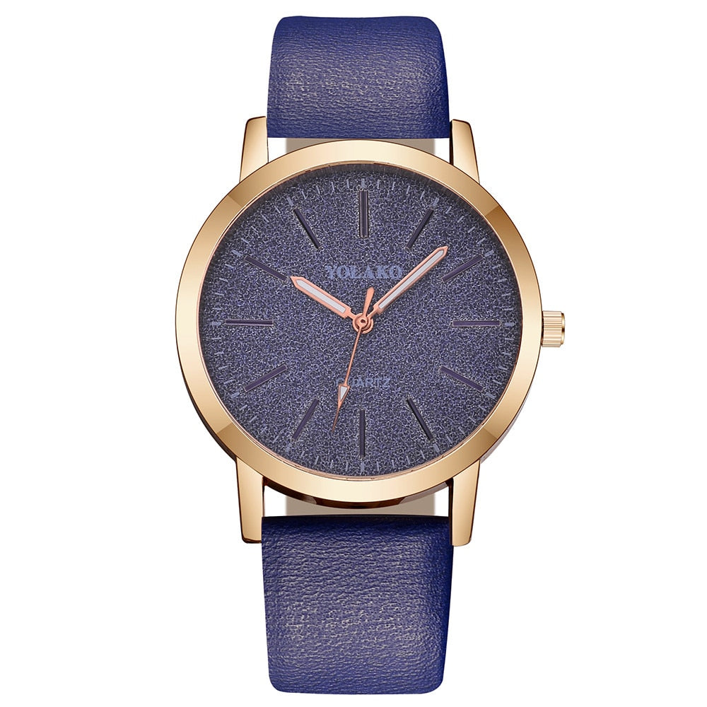 Watches Luxury Fashion Leather Watches