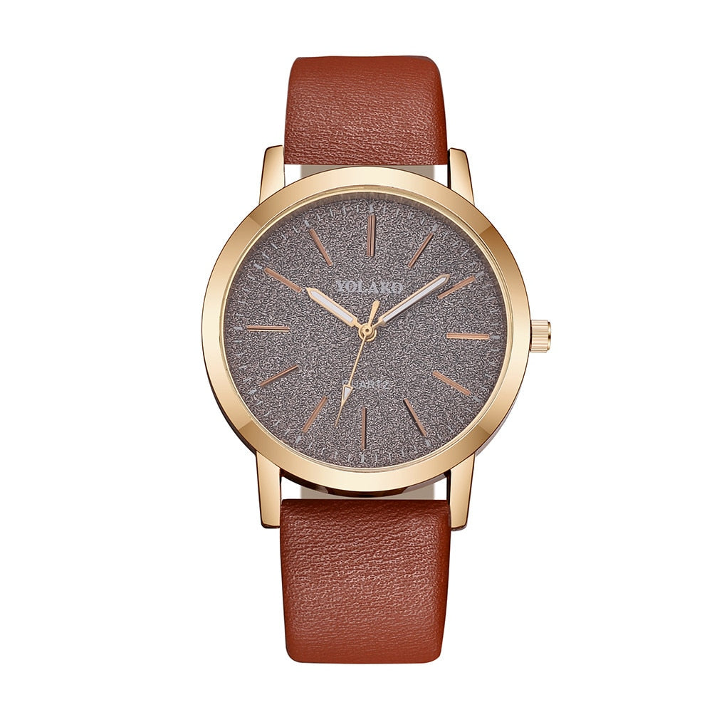 Watches Luxury Fashion Leather Watches